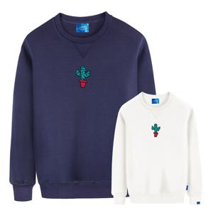 엘라모 M선인장 기모맨투맨 S~4XL 빅사이즈 남성 남자