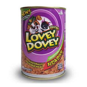 [세트]러비더비 프리미엄캔(닭고기/연어) 375gX24개