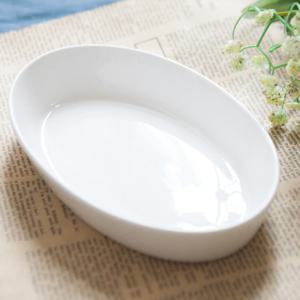 도자기 원형 수반 납작타원 19x3cm 조화꽃 전용 인테리어 화분 장식 소품 원예 용품