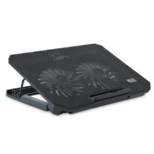 [위보] 노트북쿨러 WNC-9500 (17인치/120mm팬*2/블랙)