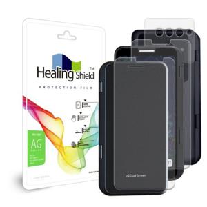 LG V50 ThinQ 듀얼 스크린 저반사 케이스 보호필름3종