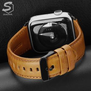 애플워치6 40mm 44mm 호환 소가죽 모던 심플 시계줄 스트랩