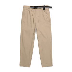 내셔널지오그래픽 N211MPT901 벨티드 우븐 테이퍼드 팬츠 BEIGE