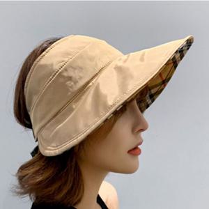 자외선 햇빛 차단 여자 외출 모자 패션 양면 선캡