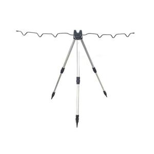 민물낚시받침틀 낚시 3단 원투 삼각받침대 7구 낚시거치대