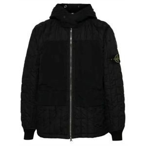 라프리마 스톤아일랜드 40731 퀼티드 나일론 Stella 위드 PrimaloftTc 후드 자켓 퀼팅 스텔