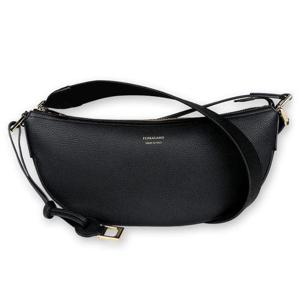 디몬트 페레가모 여성 지퍼 업 스몰 숄더백(블랙) 219873 782182