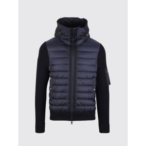 몽클레어 숏패딩 울 후디드 집업 가디건 9B50800A9340777 NAVY D