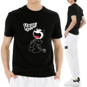 닐바렛 BJT014B 1133 펠릭스 더 캣 반팔 티셔츠