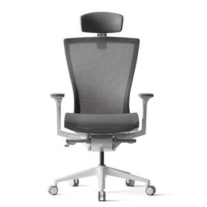 [에보니아] 클라라 통풍체어 120 화이트바디