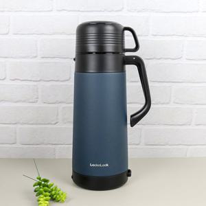 락앤락 이지 대용량 보온병 1.8L 네이비 + 원형도시락밥통