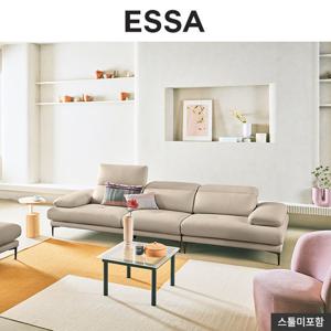 [GS단독][쿠션&상품권증정] 에싸 에블린 3.5인 헤드기능 론도 소가죽 소파 / 상품권 증정