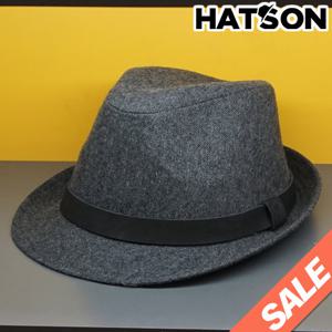 [햇츠온]브랜드 남성 여성 페도라 햇 중절모 모자 J3MG307BK AD