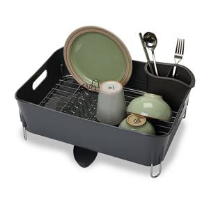 아이넥스 회전물받이 식기건조대 그레이