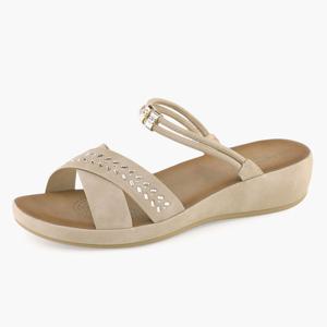 [베어파우] RHONDA 베이지 여성 쿠션샌들 K1939091PB-W