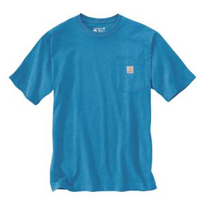 칼하트 포켓 반팔티 마린블루헤더 /반팔/ K87-H72