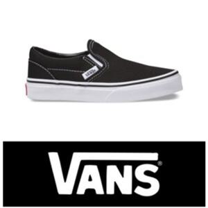 [반스]키즈  슬립온 블랙 VN000ZBU6BT1