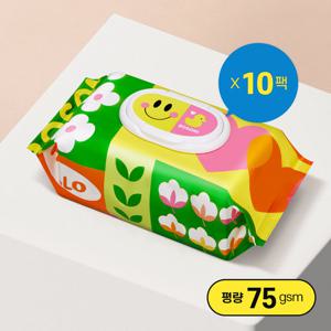 보솜이 액션플레이 아기물티슈 캡형 70매 X 10팩