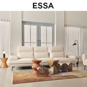 [헤드레스트&상품권증정][GS단독] 에싸 프레소 3.5인 스윙기능 론도 소가죽 소파