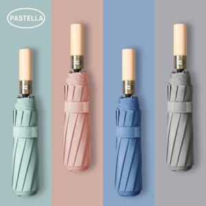 [벨라코리아]PASTELLA 파스텔우산 10K 3단 자동 원목 우산 PS8 (