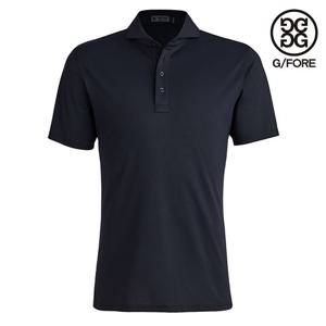 [지포어]남성 에센셜 테크 피케 슬림핏 카라 티셔츠 / G4MC0K300_ONYX