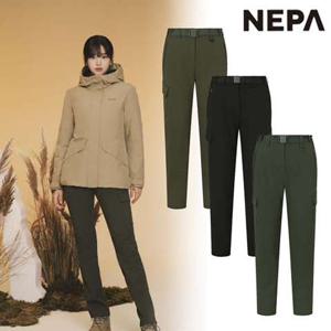 [네파]7J61604 여성 등산 캠핑 가을 바지 카고 반기모 팬츠