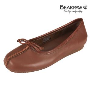 [베어파우(슈즈)]베어파우 여성 NETTIE 네티 브라운 양가죽 플랫 단화 슈즈 K874058OC-W