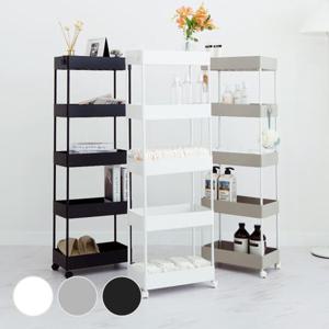 아트박스/가쯔 이동식 트롤리 틈새 선반 수납장 5단