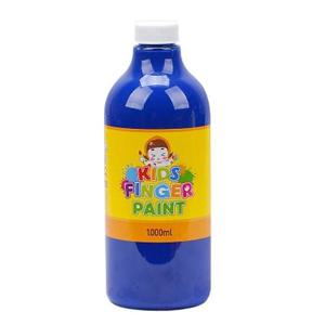 키즈맘아트 미술놀이 핑거페인트 1000ml 낱색 (파랑색)