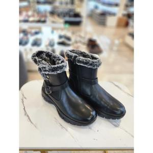 에스콰이아 세이브존01 여성 컴포트 앵클부츠 YALWBS611BK