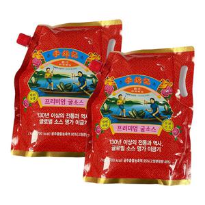 오뚜기 이금기 프리미엄굴소스 2kg (스파우트팩) 6개