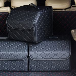 벤오토 자동차 깔끔이 트렁크 정리함 블랙 퀄팅 수납함 소형