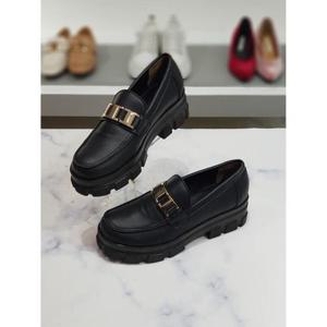 한슈 세이브존03 디나 볼드 미들 로퍼힐 5cm HS116374ct