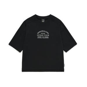 [내셔널지오그래픽 키즈] K242UTS990 수피마 7부 반팔 CARBONBLACK