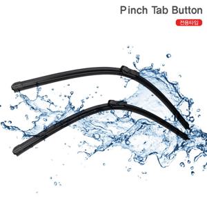 테슬라 모델S 17년형- 와이퍼 SET 제로핏 플랫 [고무리필 가능]