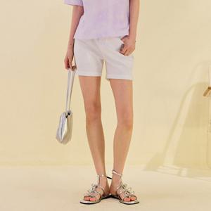 [체이스컬트][본사]여성 올 밴딩 4부 롤업 데님 팬츠-DCRG2672E0