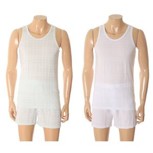 [비비안(언더웨어)]쾌적한 인견 폴리 고급 남성런닝 택1 CP1518