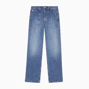 [CK진]여성 로우라이즈 스트레이트핏 이탤리언 데님(J223956)