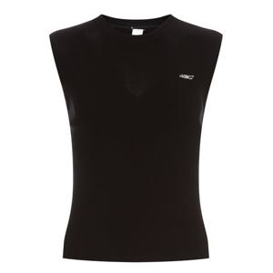 샵앤) 골지 여성 무지 골프 민소매 니트 티 LB-WKN-402-블랙