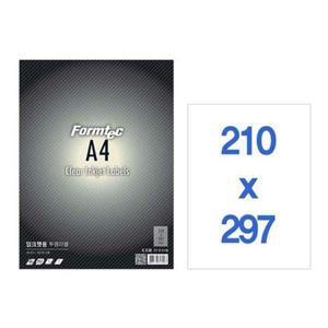 폼텍 투명라벨지 A4 IC3130 5매x2개