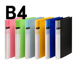 문화 인덱스클리어화일 B4 흑색 F520-31