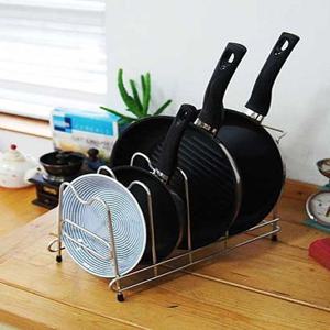 후라이팬 정리를 깔끔하게 오로라 다용도  대