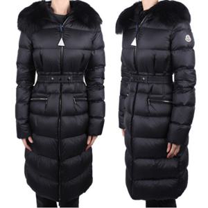 몽클레어 여성 보에딕 롱 다운 패딩 블랙 1C00022 595FE 999