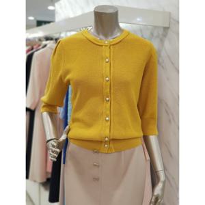 [미니멈]글리터 퍼프 소매 니트 카디건 MYCGKC7170_MS