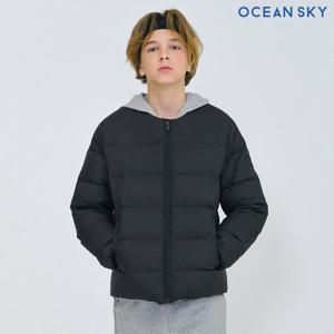 [오션스카이] 공용 중경량 후드 다운 점퍼-DFJB4711C03