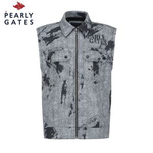 [파리게이츠] 파리게이츠 여성 패턴 포인트 집업 베스트 521D3JV201_GY