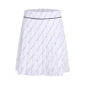 [톨비스트] (여성)프린트 플리츠 스커트_GACF9-WQS030_OW1