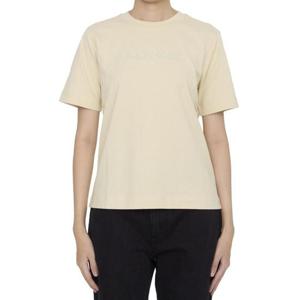 버버리 여성 아이보리 페이즐리 반팔 티셔츠 8097925  C1490