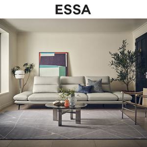 [GS단독][헤드레스트&상품권증정] 에싸 레미 4인 스윙기능 론도 소가죽 소파