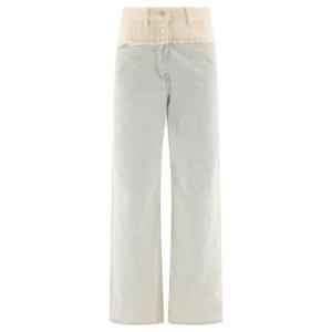 지방시 여성 연하늘 오버사이즈 데님 컬러 진 BW50WG5YB5128